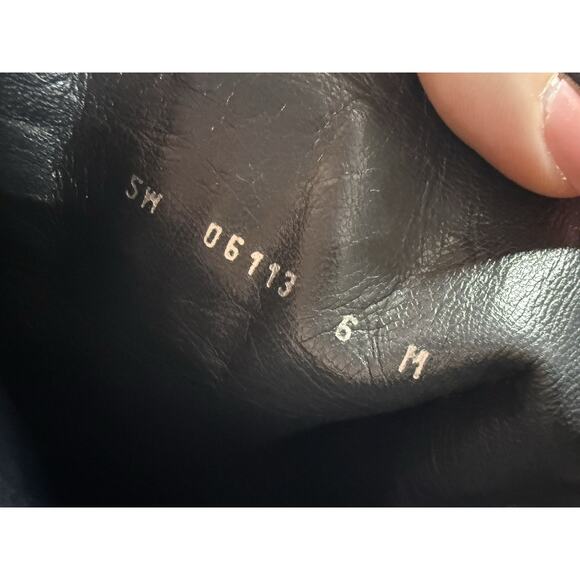 Stuart Weitzman Highstring Suede Lace Up Over Knee Boots Black 6M - Picture 12 of 12